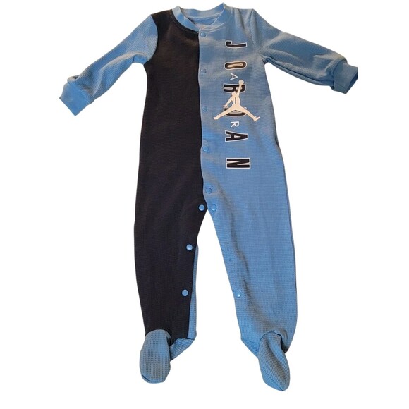 NWT Boys Size 9 Months Jordan One Piece Outfit or Pajamas Air Jordan Michael - Picture 1 of 5
